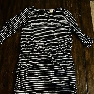 Harley Blue and White Stripe Dress